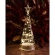 Sweet Christmas Tree White/ Clear 22 cm